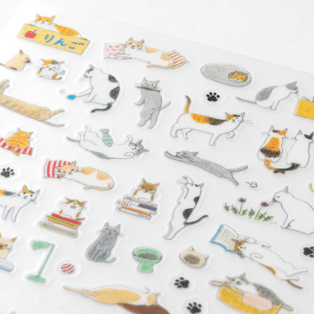 Midori Cat Small Sticker