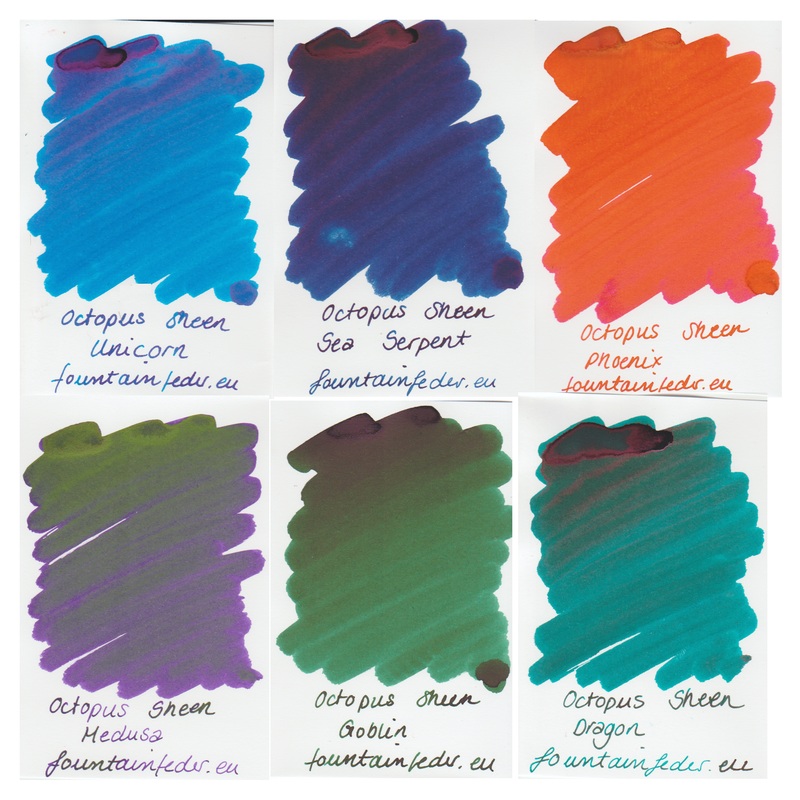Octopus Sheen Sample Set
