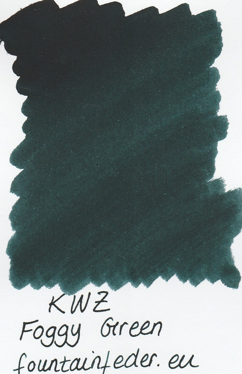 KWZ Foggy Green Ink Sample 2ml