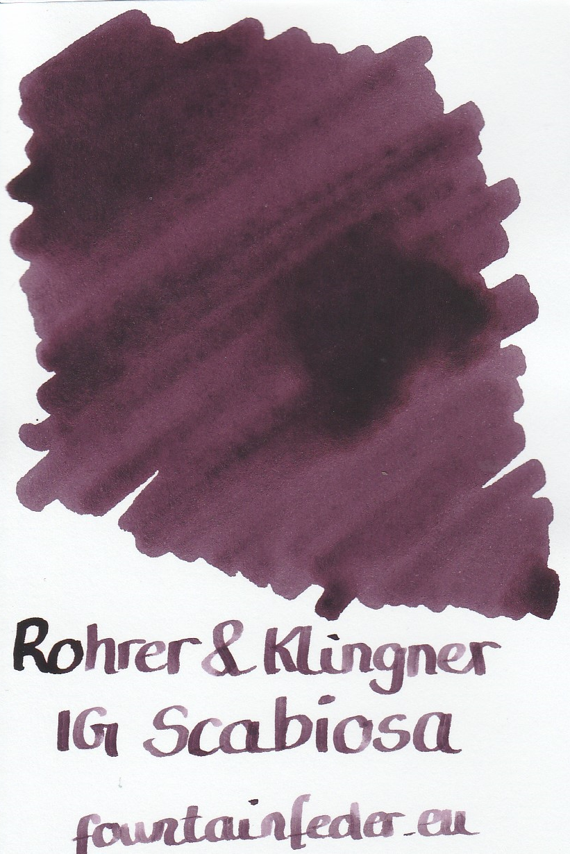 Rohrer & Klingner IG Scabiosa Ink Sample 2ml