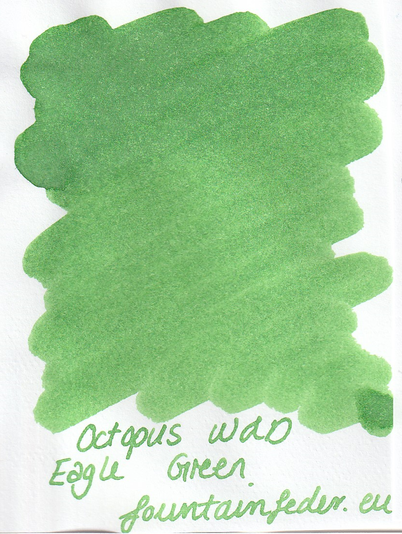 Octopus Fluids Write & Draw - Eagle Green Ink Sample 2ml