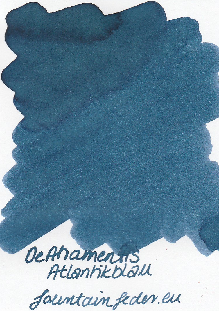 DeAtramentis Atlantikblau Ink Sample 2ml