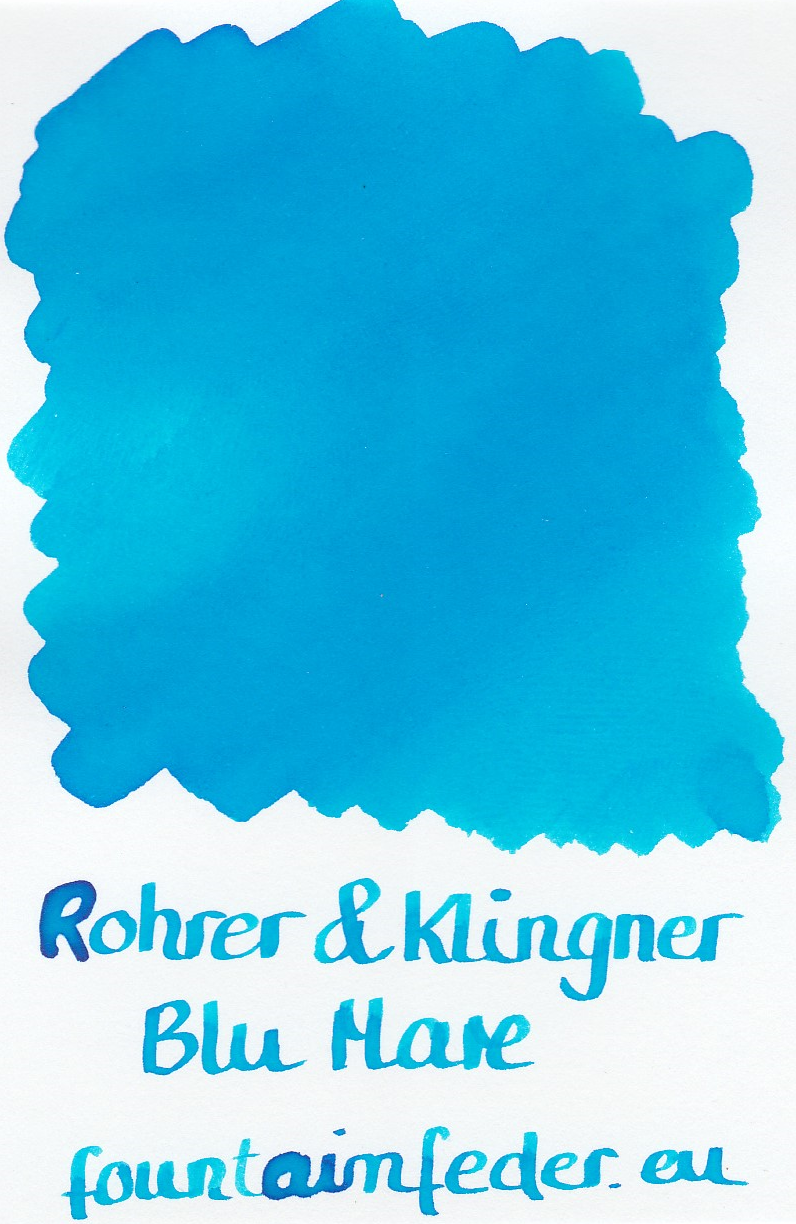 Rohrer & Klingner Blue Mare Ink Sample 2ml