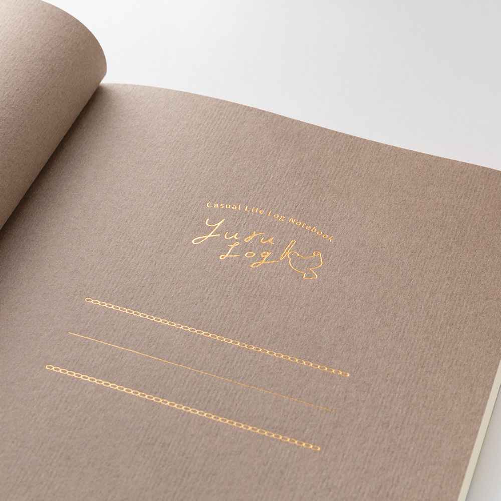 Yuru Log Notebook B6 Forest Animals