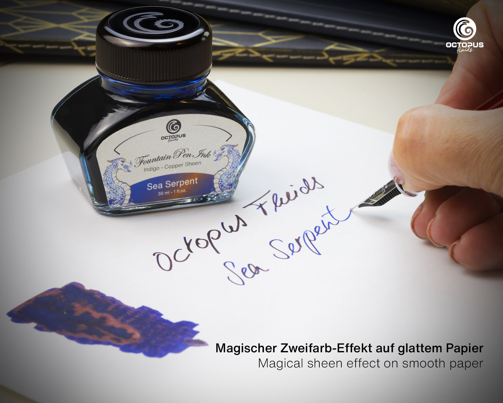Octopus Sheen Ink - Sea Serpent 30ml