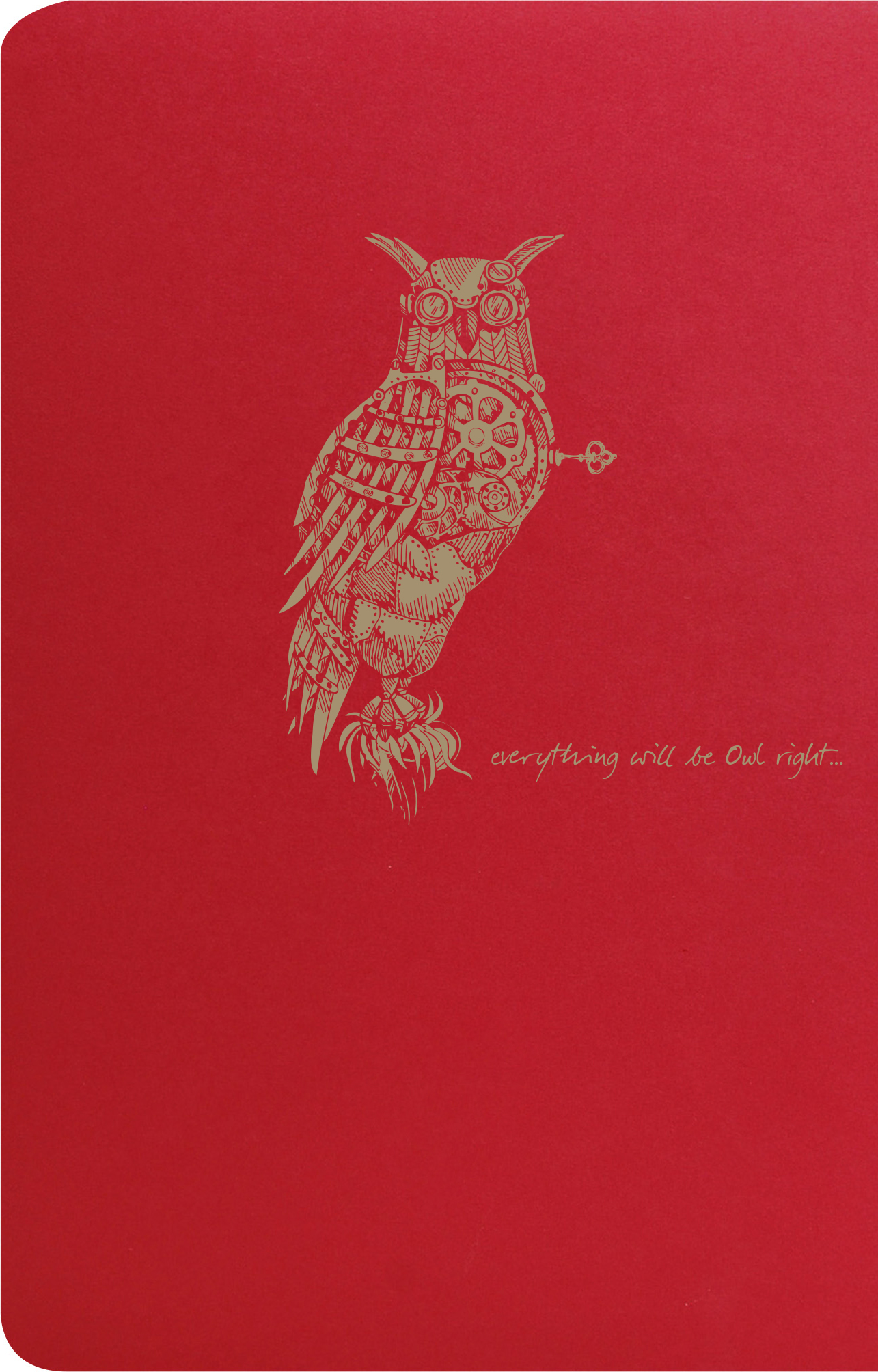 Clairefontaine Flying Spirit  11x17cm  - Red