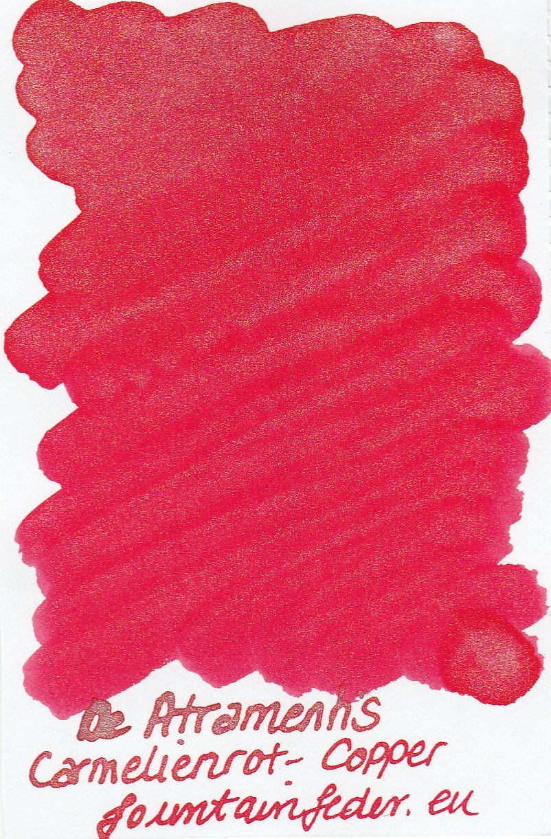 DeAtramentis Camelienred- Copper Sample 2ml
