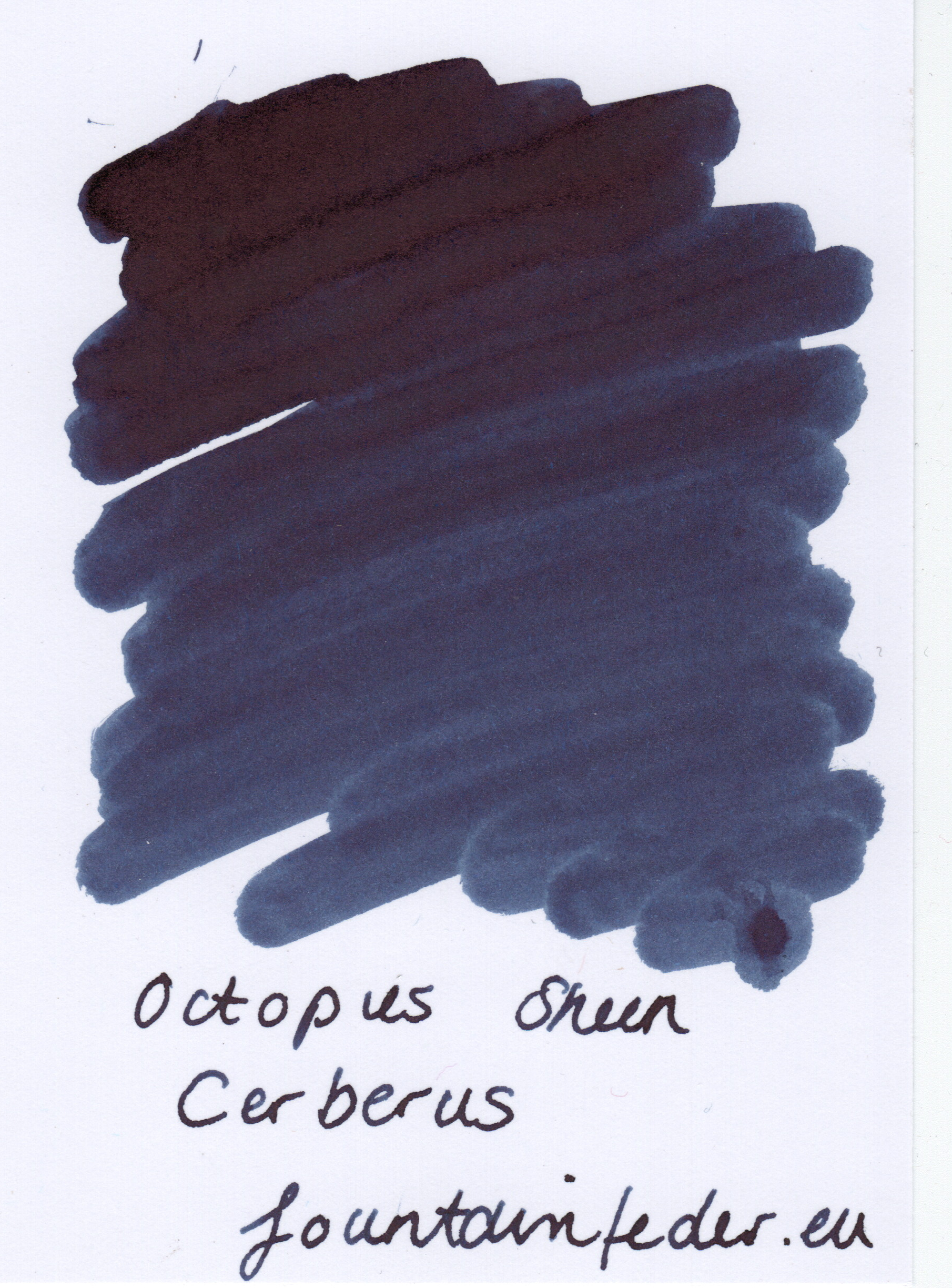 Octopus Sheen Cerberus Ink Sample 2ml