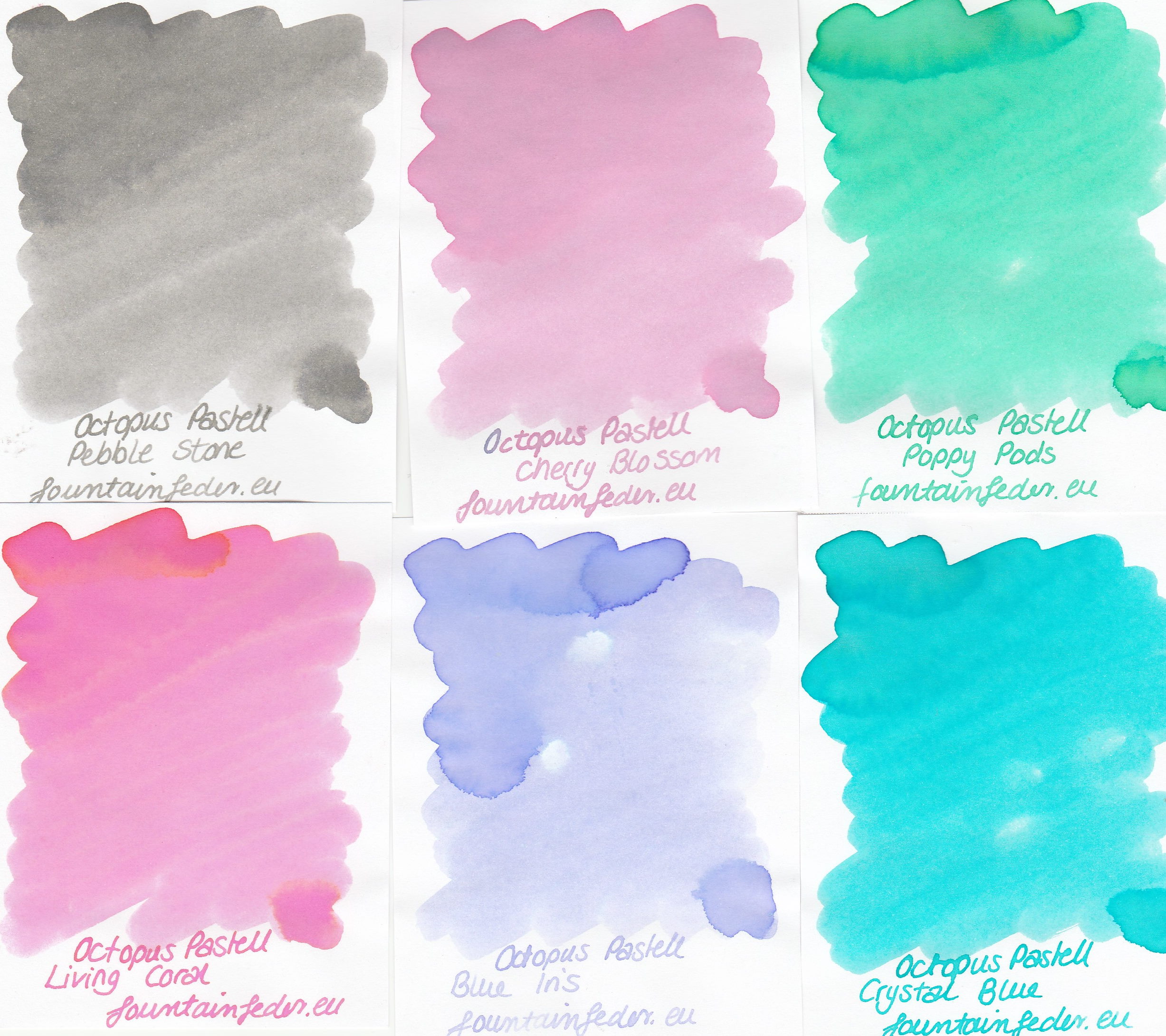 Octopus Fluids Pastell Ink Fountainfede