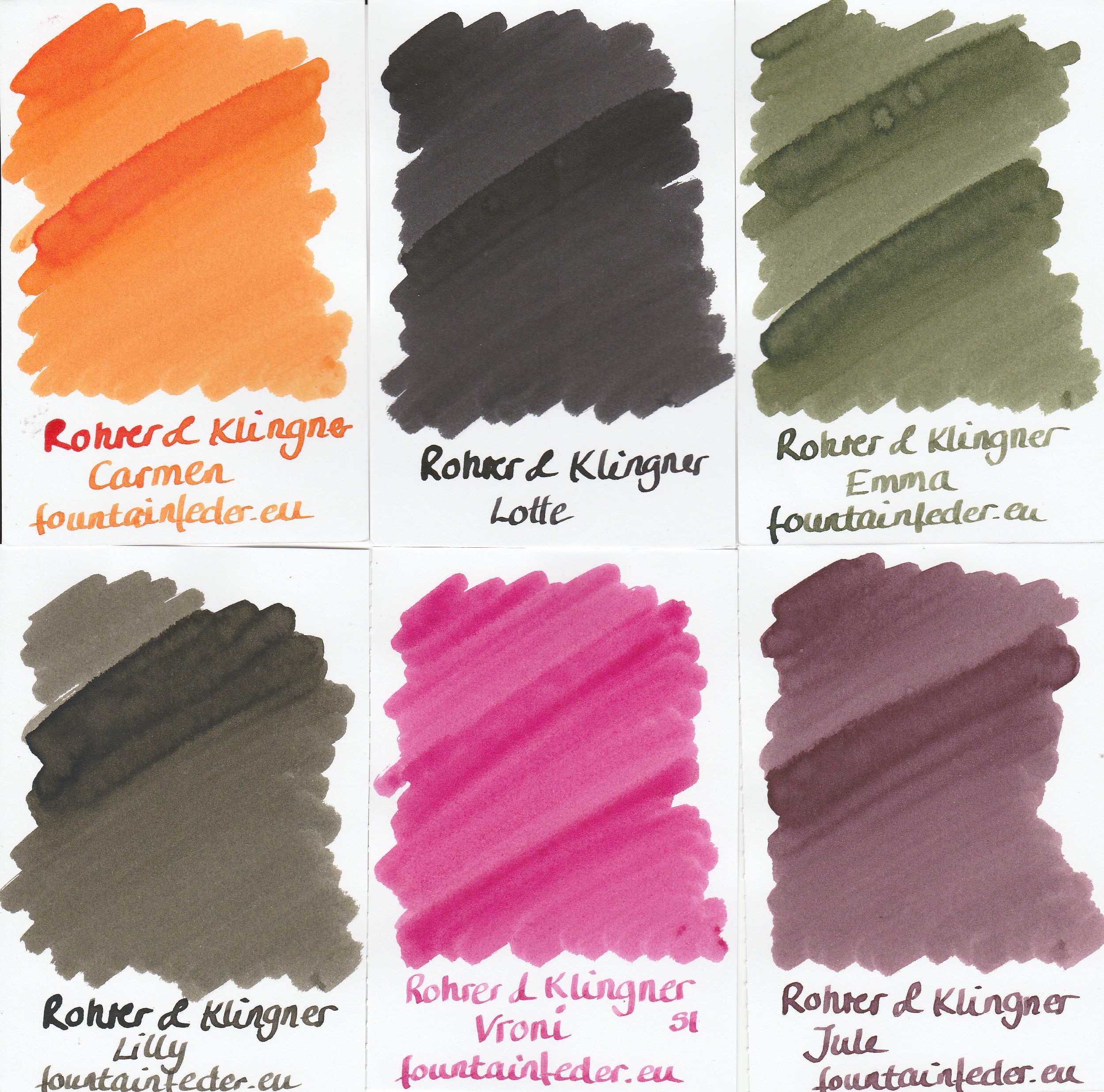 Rohrer & Klingner SketchINK Carmen Ink Sample 2ml