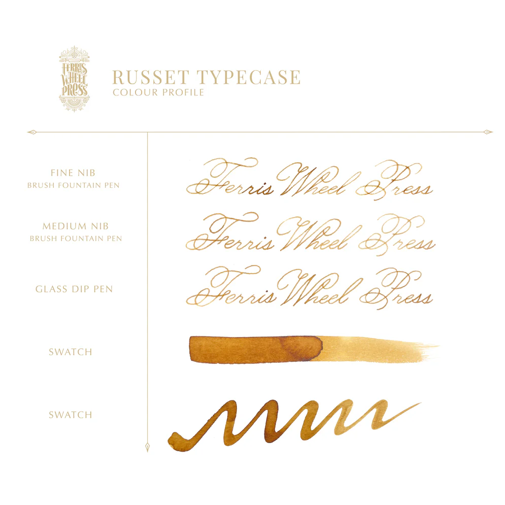 Ferris Wheel Press -  Russet Typecase 10ml