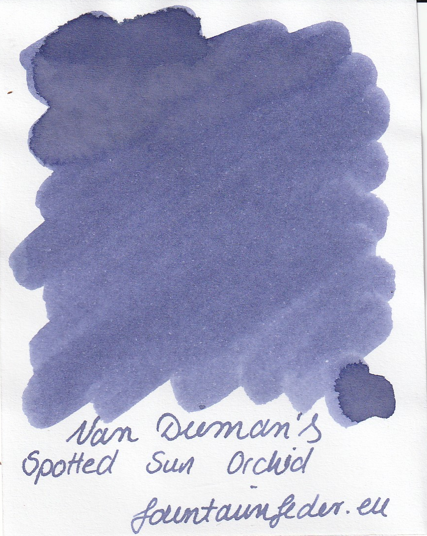 Van Dieman`s Wilderness - Spotted Sun Orchid Ink Sample 2ml