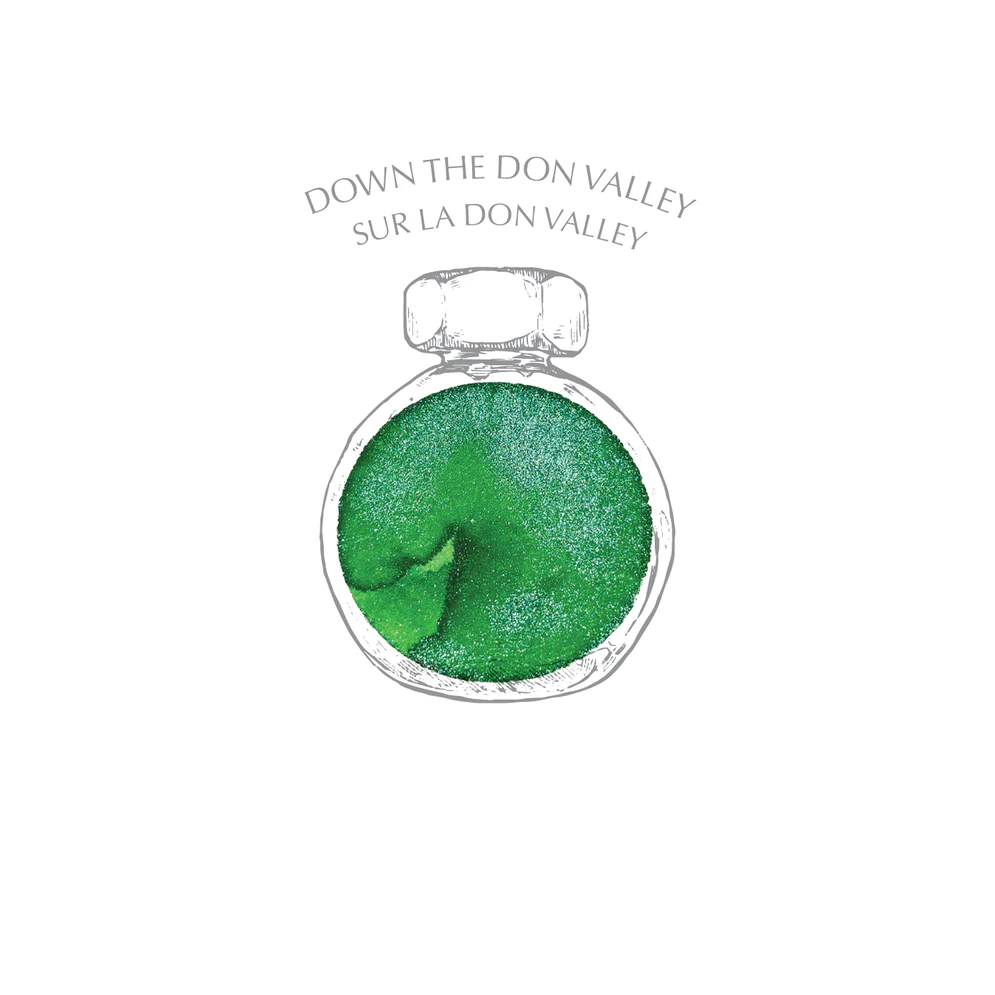 Ferris Wheel Press - Down the Don Valley Ink Sample 2ml