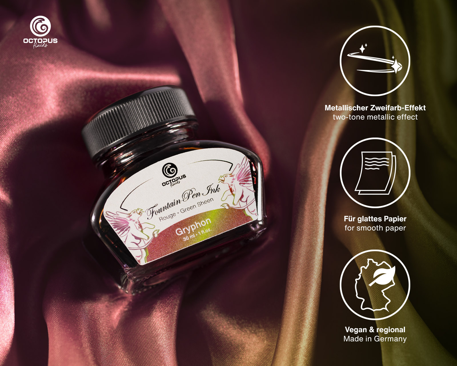 Octopus Sheen Ink - Gryphon 30ml