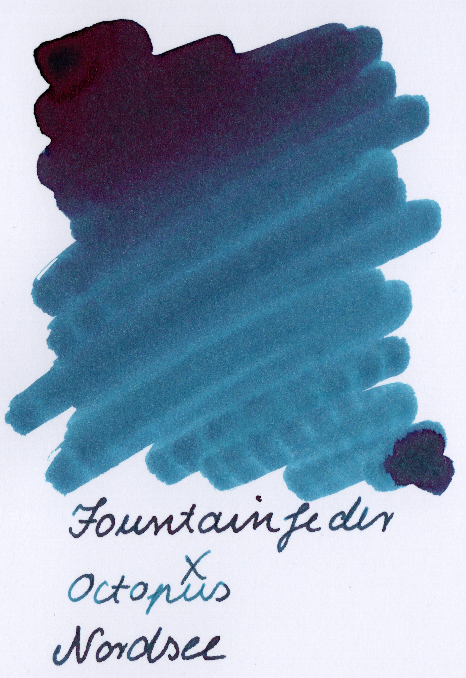 Fountainfeder Nordsee Ink Sample 2ml