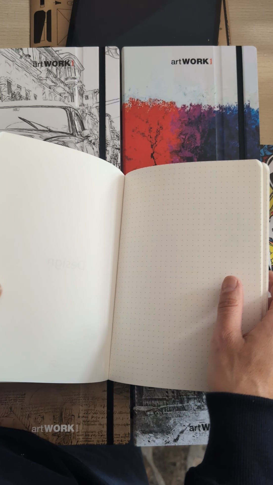 Stifflex artWORK Notebook A5
