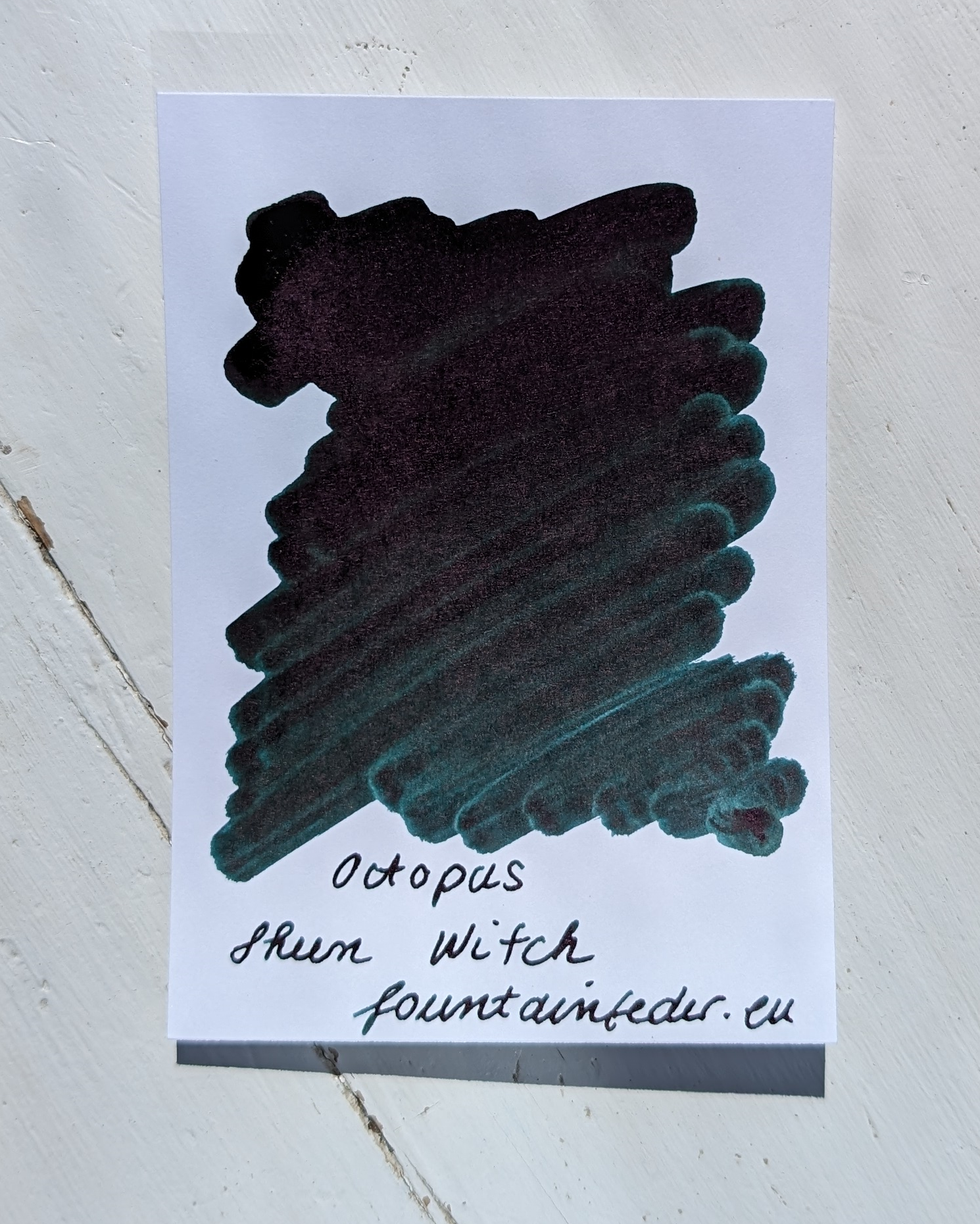 Octopus Sheen Witch Ink Sample 2ml