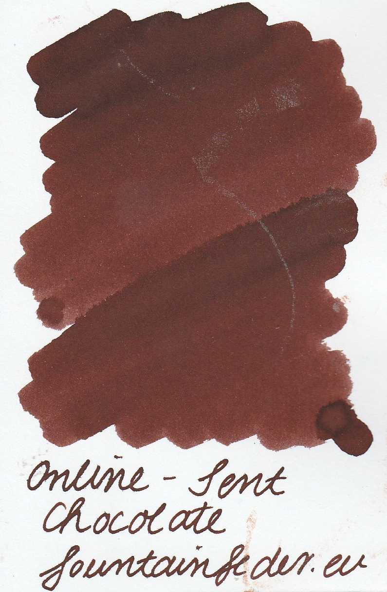 Online Scented Chocolate Ink Sample 2m