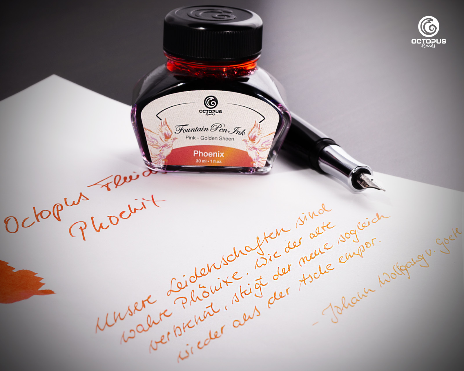 Octopus Sheen Ink - Phoenix 30ml