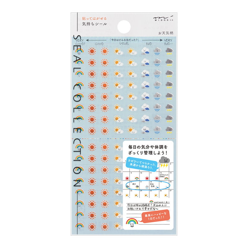 Midori Feelings Weather Sticker