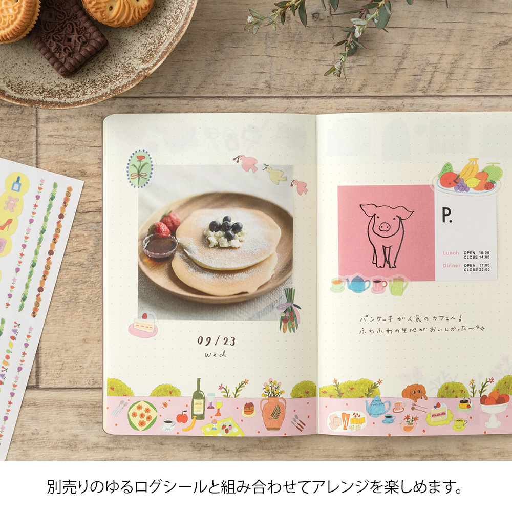 Yuru Log Notebook B6 My Life