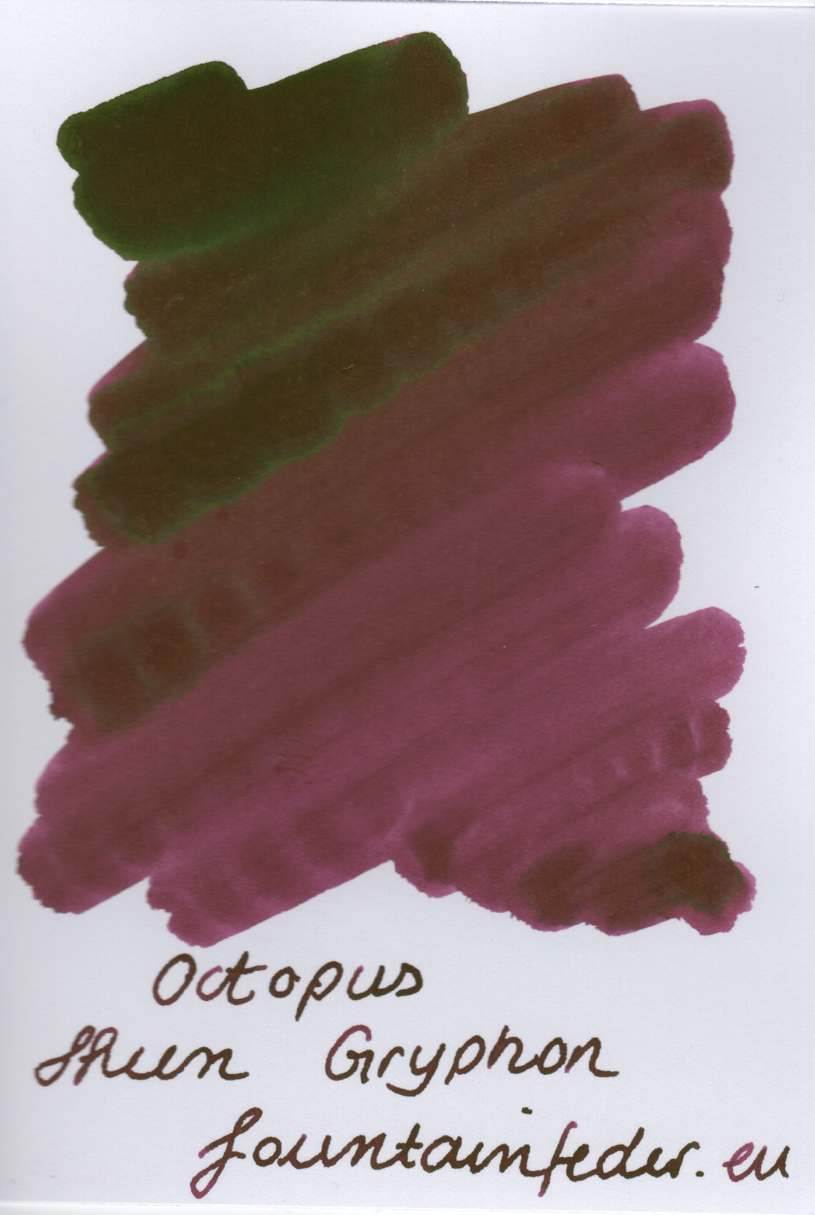 Octopus Sheen Gryphon Ink Sample 2ml