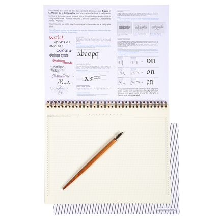 Brause Calligraphy Practice Pad FR/GB