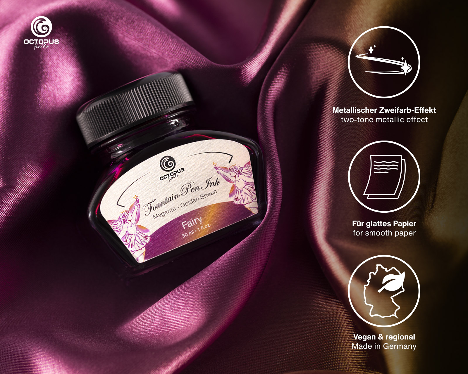Octopus Sheen Ink - Fairy 30ml