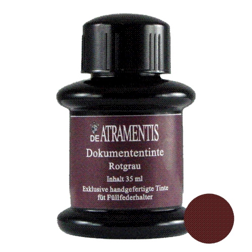 DeAtramentis Document Ink Red Grey 45ml