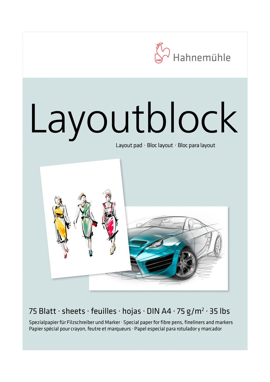 Hahnemühle Layoutblock A4