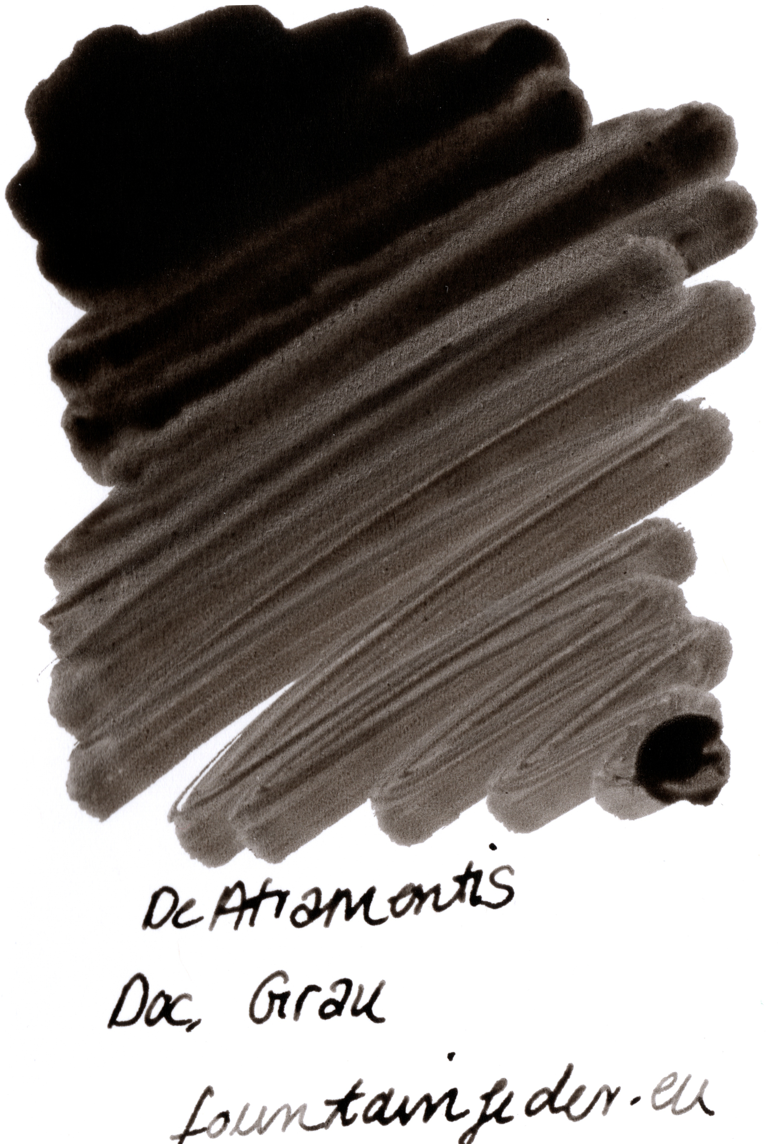 DeAtramentis Document Grau - Ink Sample 2ml