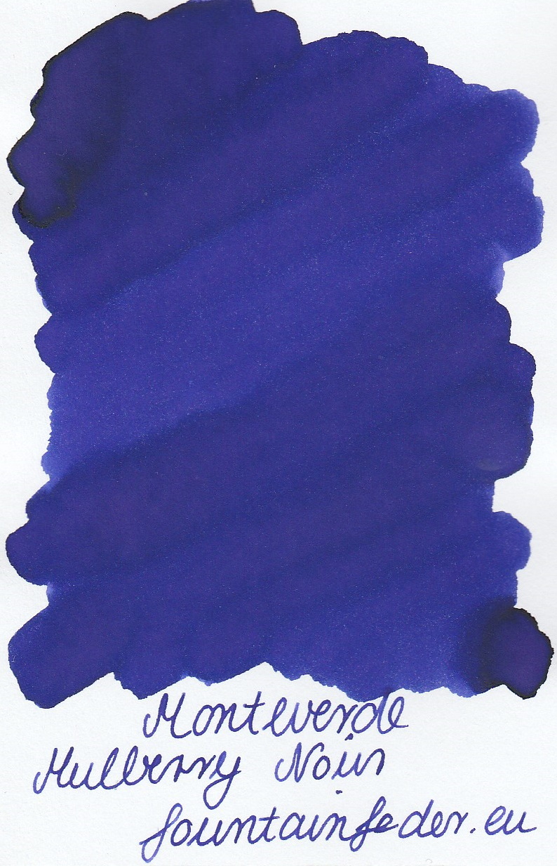 Monteverde Mulberry Noir Ink Sample 2ml