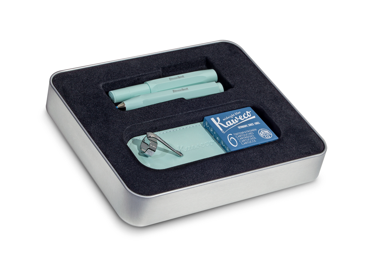 Kaweco Geschenkdose Silber