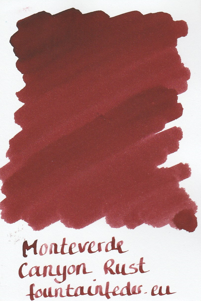 Monteverde  Canyon Rust Ink Sample 2ml