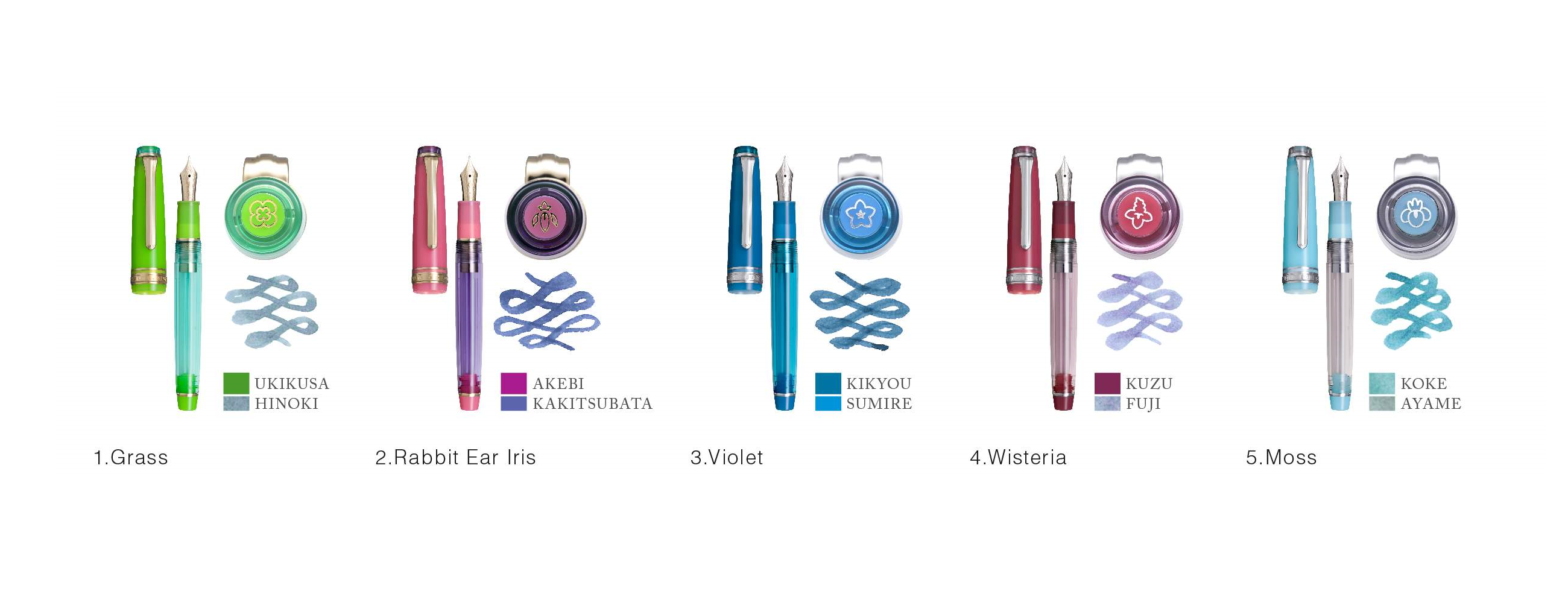 Sailor PG Slim - Manyo Fountain Pen Special Edition #2