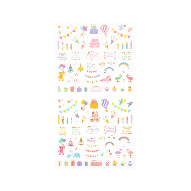 Midori Anniversary Birthday Sticker