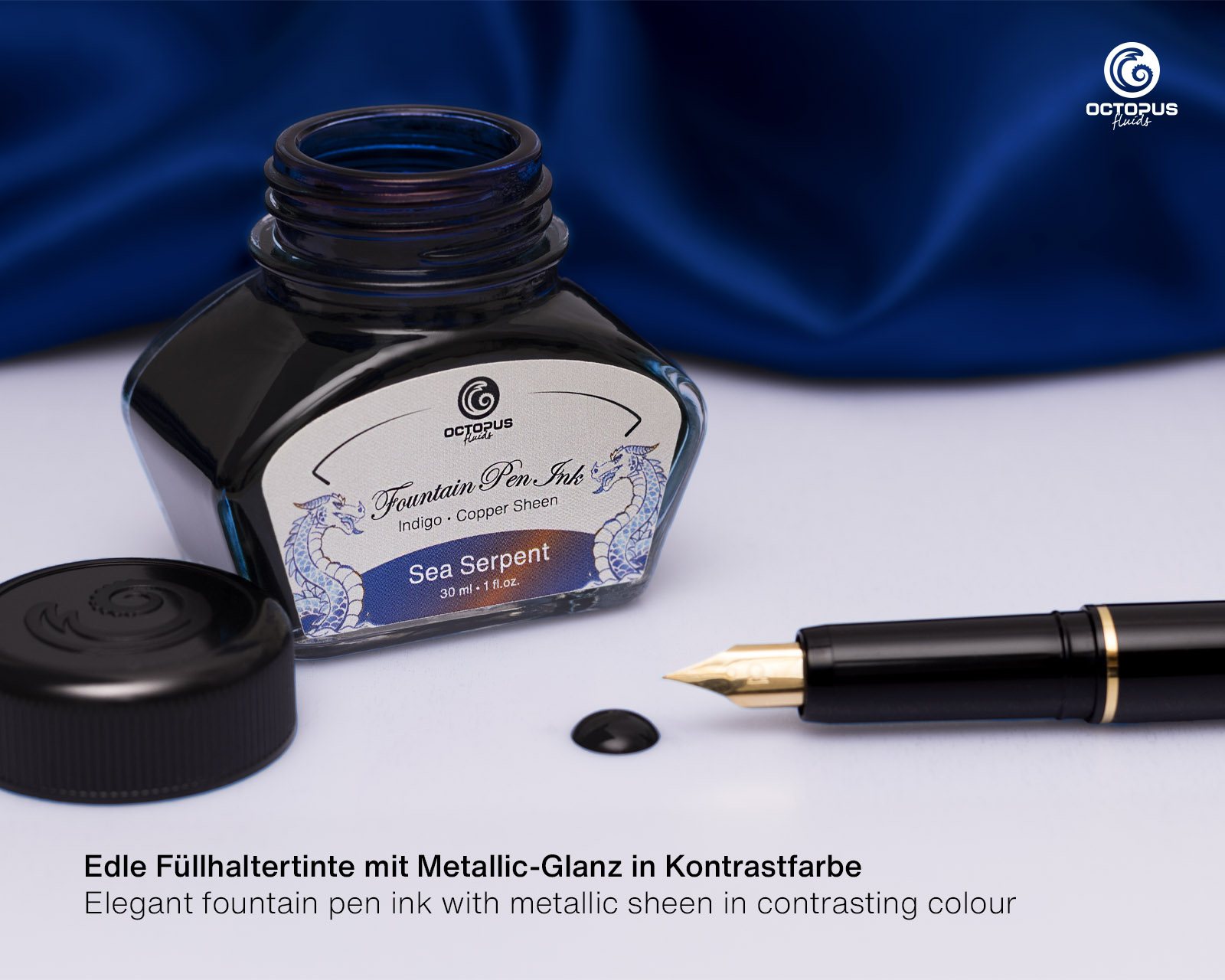 Octopus Sheen Ink - Sea Serpent 30ml
