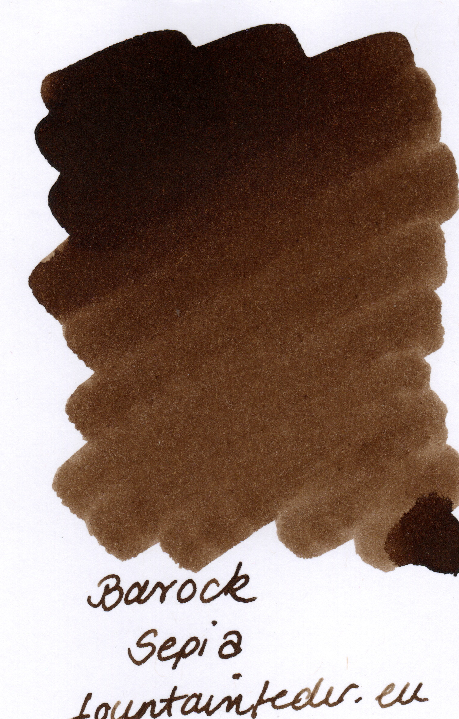 Barock 1920 - Sepia Ink Sample 2ml