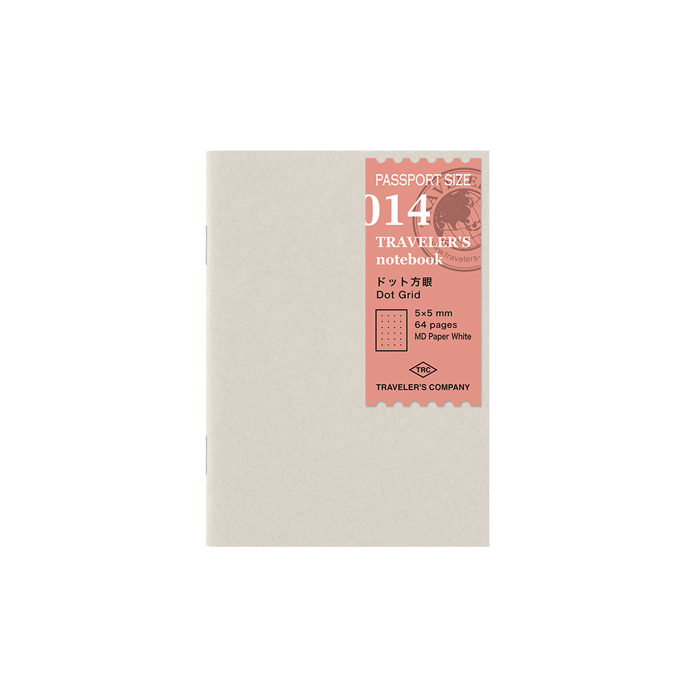 014. Dot Grid Notebook Refill PP Size