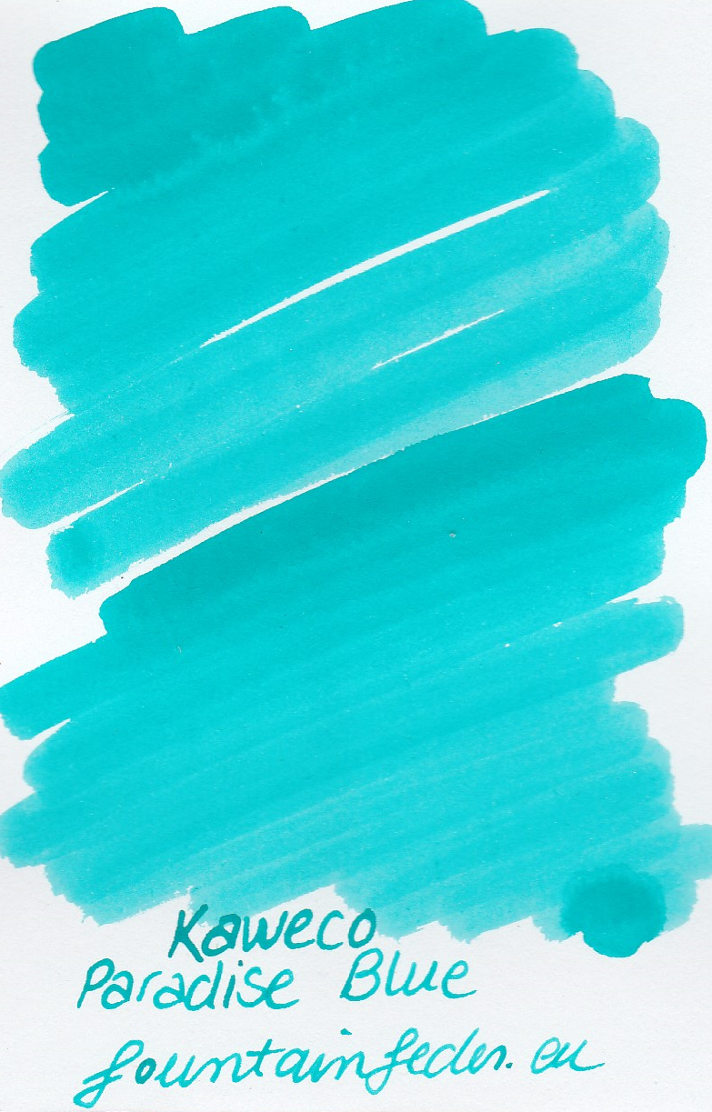 Kaweco Paradise Blue Ink Sample 2ml