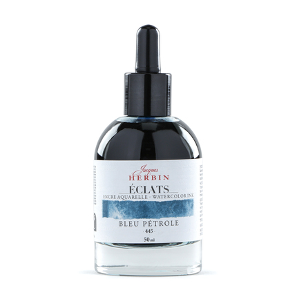 Jacques Herbin Aquarelltine Éclats - Petrol 50ml