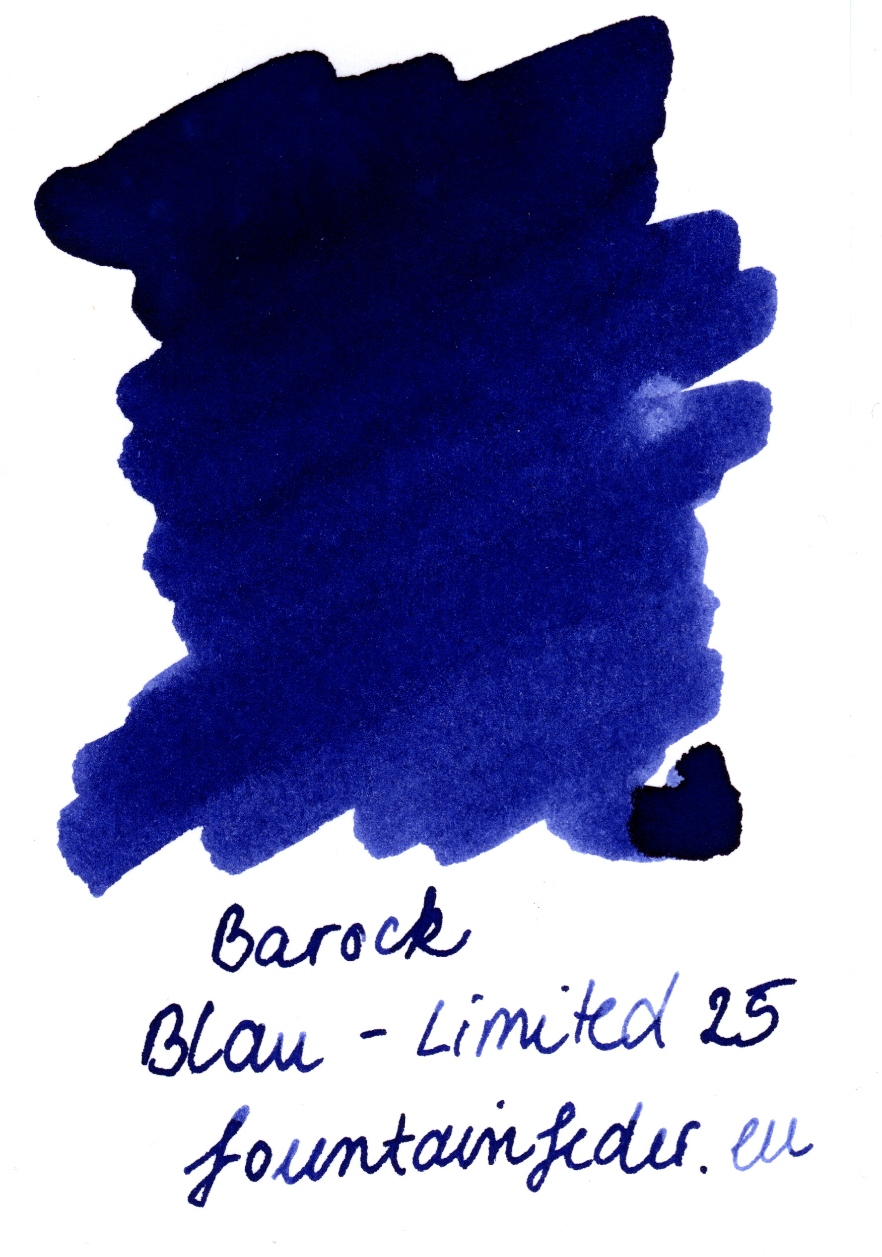 Barock Blau - Limited Edition 2025 Ink Sample 2ml