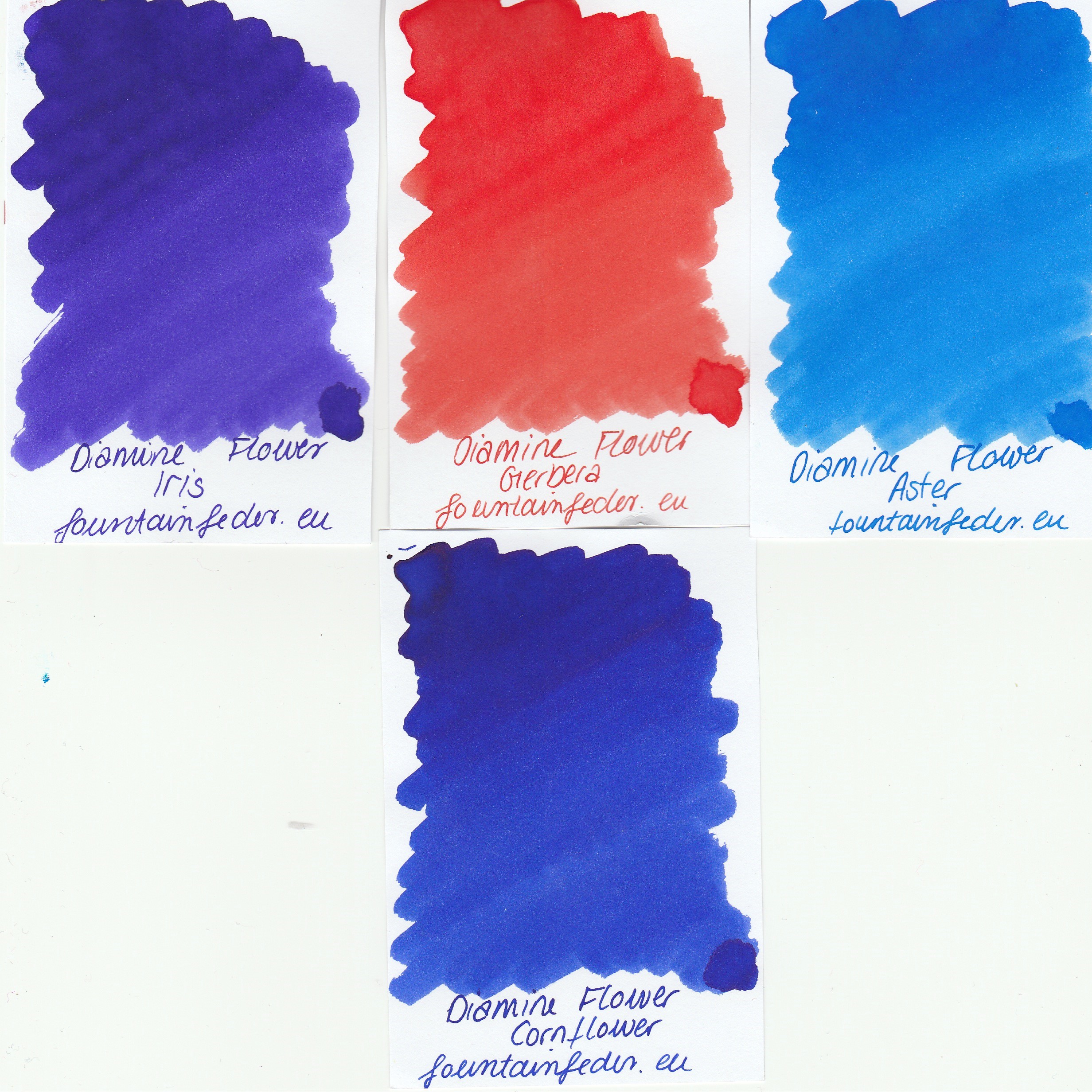 Diamine Flower Gift Set