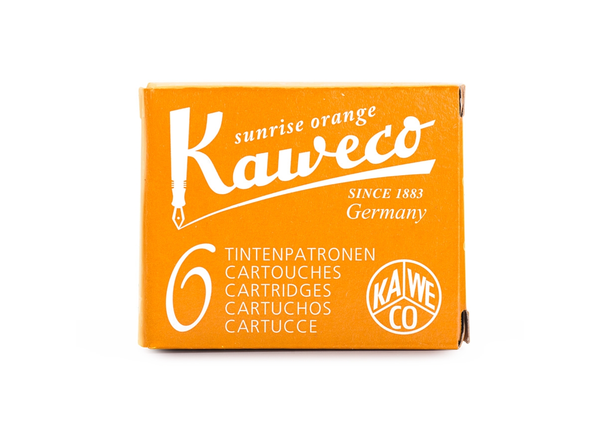 Kaweco Sunrise Orange Cartridges