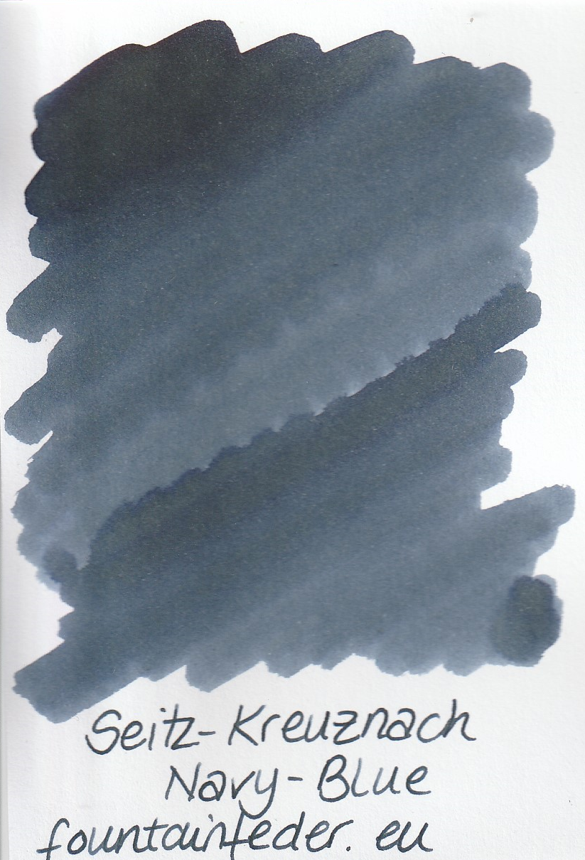 Seitz & Kreuznach Navy Blue Ink Sample 2ml