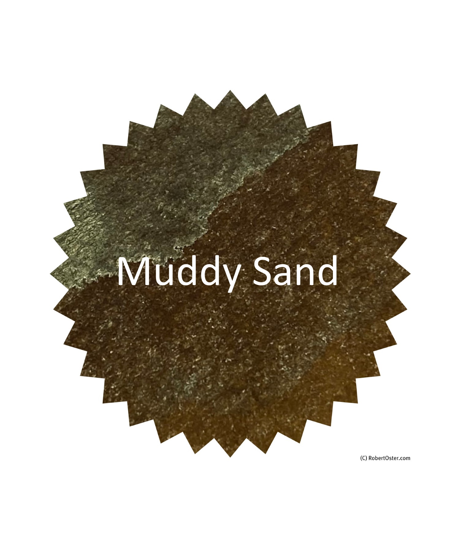 Robert Oster MudPack - Muddy Sand  Ink Sample 2ml