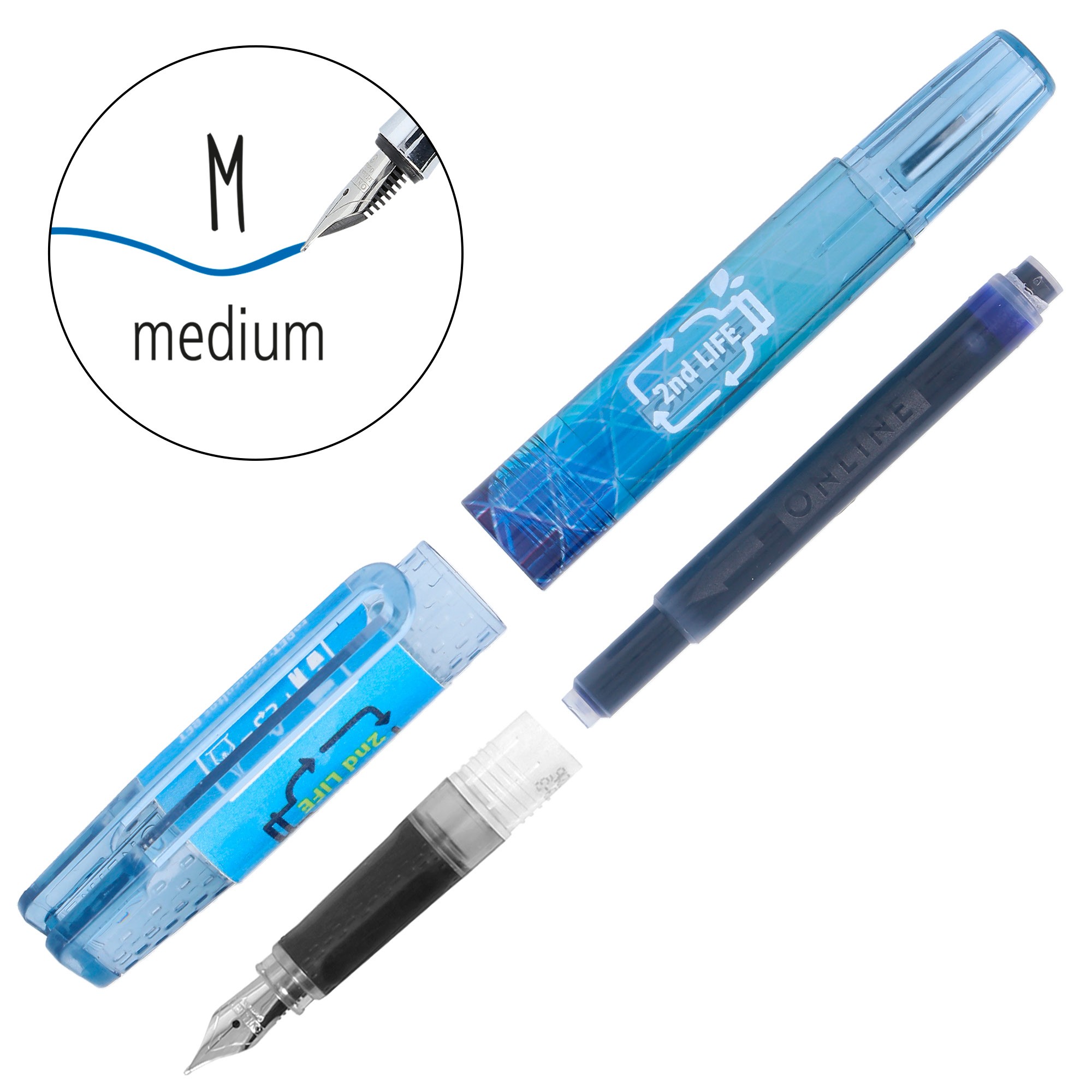 Online 2nd Life Fountain pen M Nib