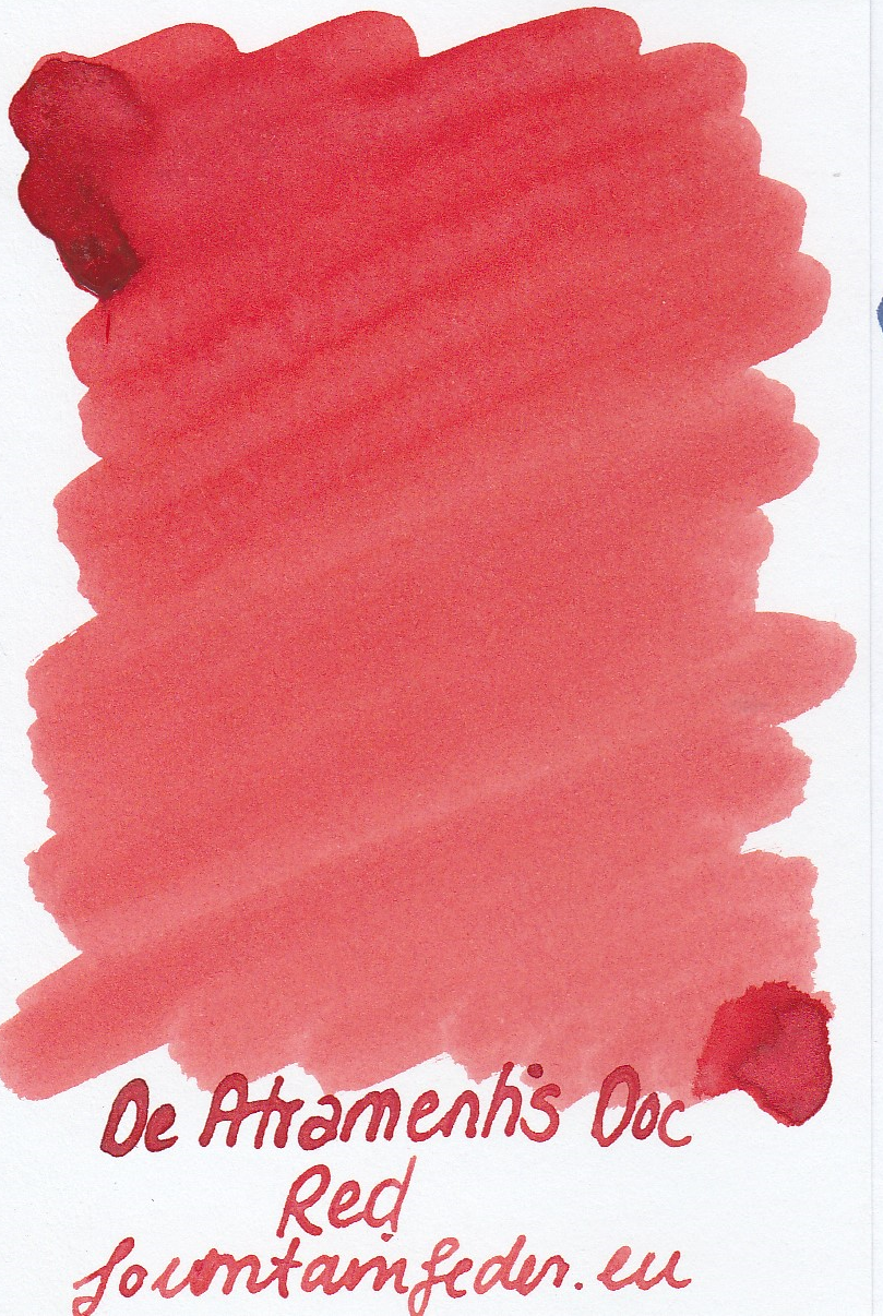 DeAtramentis Document Red- Ink Sample 2ml