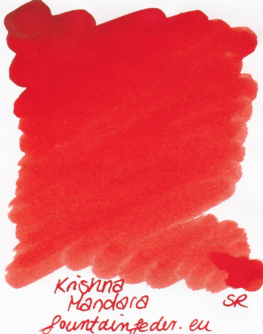Krishna SR Mandara Ink Sample 2ml