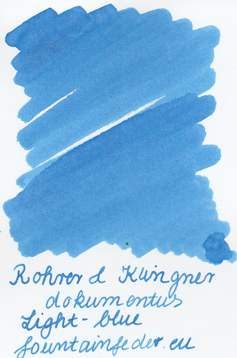 Rohrer & Klingner Dokumentus Light Blue Ink Sample 2ml